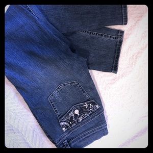 White House black market ankle jeans size 4